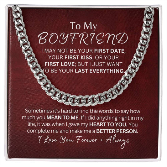 To My Boyfriend | Cuban Link Necklace