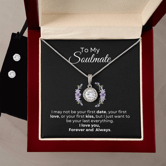 To My Soulmate | Eternal Hope Necklace & Earring Set